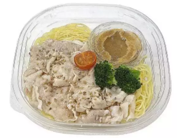 「今週新発売のパスタまとめ！『冷製パスタ海老のトマトクリーム』、『ツナと大根おろしの和風パスタ』など♪」の画像