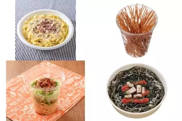 今週新発売のパスタまとめ！『生パスタ　カルボナーラ』、『カリカリパスタ』など♪