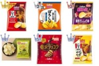 秋の新製品！ポテトチップストレンド人気ランキング！