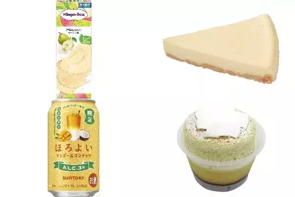 今週新発売の濃厚な食べものまとめ！『バー　洋梨＆ミルク』、『かじるニューヨークチーズケーキ』など♪