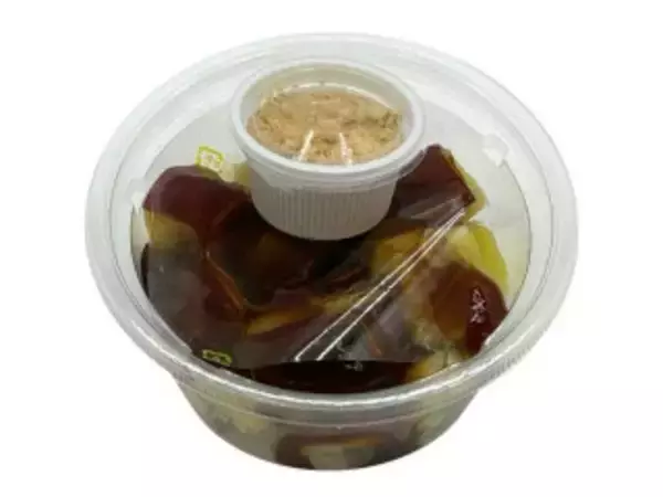 「今週新発売の梨まとめ！『ほうれん草とベーコンのキッシュ風』、『山梨県産さつまいもの甘煮　黒蜜＆きなこ』など♪」の画像