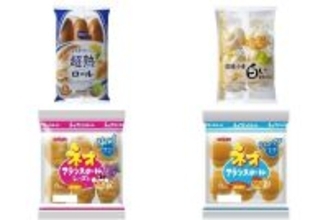 今週新発売の食パン・ロールパンまとめ！『超熟ロール』、『国産小麦　白い食卓ロール』など♪