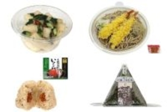 今週新発売の昆布まとめ！『ピリ辛パリポリ大根』、『福井県産玄蕎麦使用海老天そばとろろ昆布入り』など♪