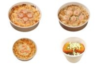 今週新発売の海老まとめ！『海老ドリア２種ソース仕立てクリームソース＆アメリケーヌソース』、『クリーミーソースの海老グラタン』など♪