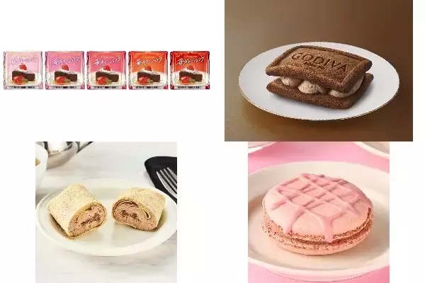 今週新発売の焼き菓子まとめ！『チロルチョコ　苺ガトーショコラ』、『ＧＯＤＩＶＡ　プレミアムショコラワッフル』など♪