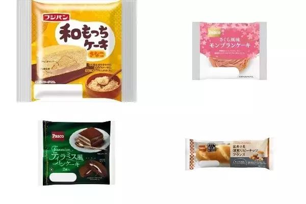 今週新発売の菓子パン