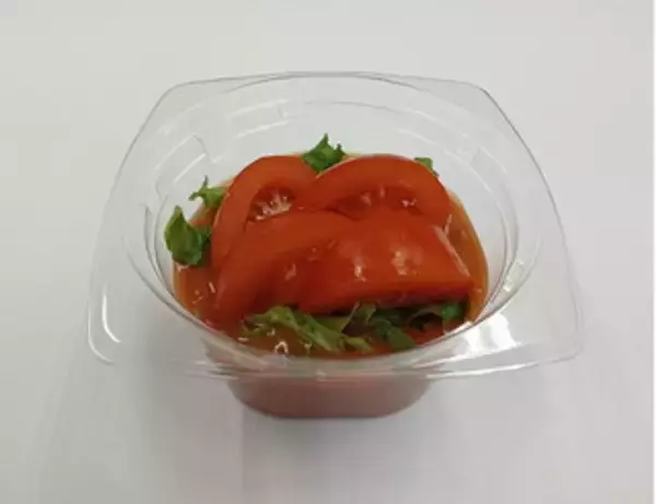 「今週新発売のトマトまとめ！『ＲＯＬＬサンド　トマトとモッツァレラ』、『スパイシーチリトマト　ポテト＆ソーセージ』など♪」の画像