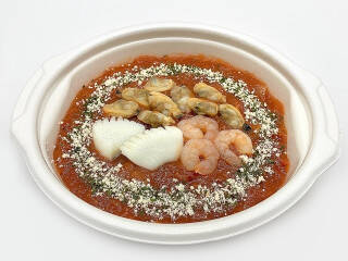 今週新発売のコンビニパスタまとめ！『生パスタ　八戸産いかとたらこクリーム』、『魚介のピリ辛トマトスープパスタ』など♪