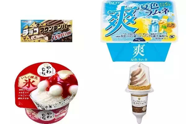 今週新発売のアイスクリーム