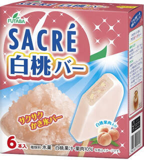 今週新発売のサクサクまとめ！『サクレ　白桃バー』、『糖質９．０ｇ　クランチキャンディ　アップルミルク・ピーチミルク』など♪