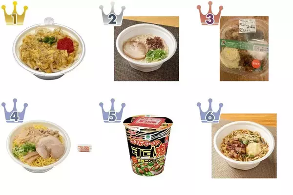 【2026年4月第2週】コンビニ麺・コンビニパスタランキング1位はほっこり旨み明太かきたまうどん！新商品・急上昇注目まとめ