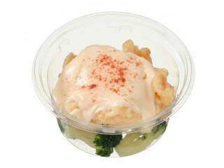 今週新発売のマヨネーズ味まとめ！『ベーコンチーズおむすび　マヨネーズ使用』、『海老マヨネーズとブロッコリー』など♪