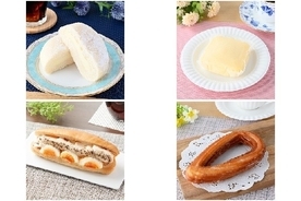 今週新発売のファミマパンまとめ！『白いレアチーズパン』、『濃い味チーズケーキ』など♪