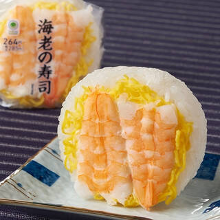 今週新発売の海老まとめ！『和食麺処サガミ監修　海老天とろたま丼』、『直巻おむすび　海老天むす』など♪