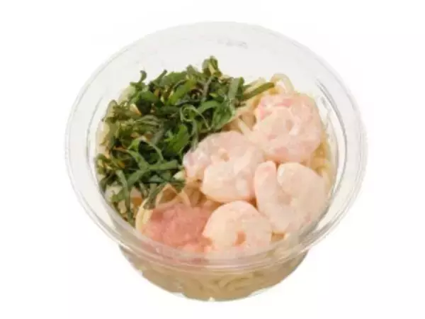 「今週新発売の海老まとめ！『和食麺処サガミ監修　海老天とろたま丼』、『直巻おむすび　海老天むす』など♪」の画像