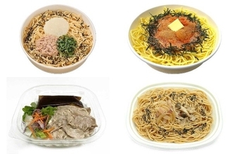 今週新発売のパスタまとめ！『ツナと大根おろしの和風パスタ』、『つぶつぶ生たらこをのせた和風パスタ』など♪