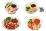 「今週新発売のコンビニパスタまとめ！『プリプリ海老のパスタサラダ』、『シーチキンと大根おろしの和風冷製パスタ』など♪」の画像1