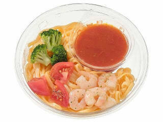 今週新発売のコンビニパスタまとめ！『プリプリ海老のパスタサラダ』、『シーチキンと大根おろしの和風冷製パスタ』など♪
