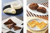 「今週新発売のローソンパンまとめ！『もっちりとした白いチーズパン』、『もっちりとした黒いチョコパン』など♪」の画像1
