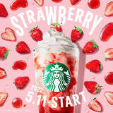 「【スタバ新作】人気の「ストロベリーフラペチーノ®」が今年も登場！今回は「チョコレートver. 」も！新作フラペチーノを先取りレポ♪」の画像1