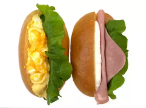 「今週新発売のたまご味まとめ！『ハムたまごデニッシュ』、『ホットサンド　２個入テリヤキチキンたまご』など♪」の画像