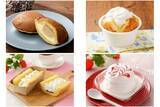 「今週新発売のローソンスイーツまとめ！おぼれる程のクリーム『おぼれクリームのパンケーキ いちごの味わい』、『台湾カステラ いちご＆みるく』など♪」の画像1