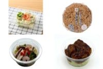 今週新発売のキャベツまとめ！『タルタルソースで食べる海老とブロッコリーのサラダ』、『甘辛ソースで炒めた　そばめしおむすび』など♪