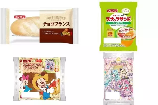 今週新発売の菓子パン