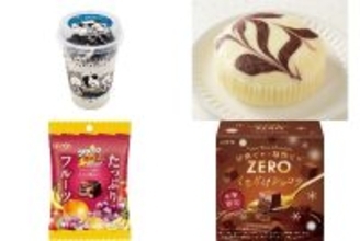 今週新発売のココア味まとめ！『たべる牧場パフェ　クッキー＆クリーム』、『ミルク蒸しケーキ』など♪