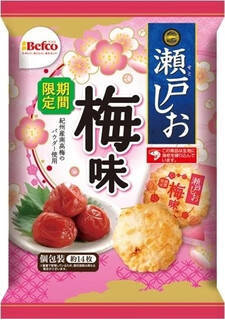 今週新発売の米菓まとめ！『技のこだ割り　濃厚梅だれ』、『２５０％の愛にまみれるハッピーターン』など♪