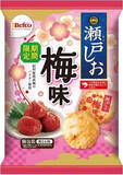 「今週新発売の米菓まとめ！『技のこだ割り　濃厚梅だれ』、『２５０％の愛にまみれるハッピーターン』など♪」の画像12