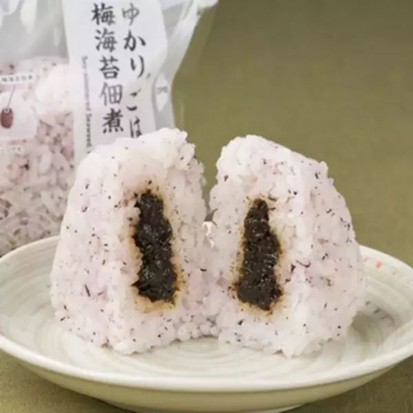 「今週新発売のファミマおにぎりまとめ！『ＳＰＡＭ　むすび　スクランブル明太子』、『しそわかめおむすび　三陸産わかめ使用』など♪」の画像