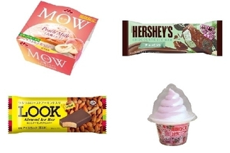 今週新発売のアイスクリームまとめ！『ＭＯＷ 白桃ミルク』、『チョコレートアイスバー チョコミント』など♪