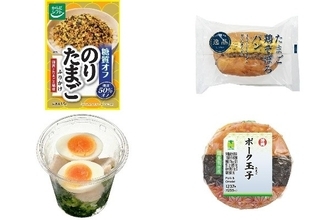今週新発売の卵料理まとめ！『糖質オフ　のりたまごふりかけ』、『たまご鶏そぼろパン』など♪