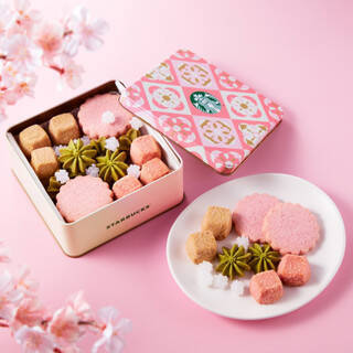 今週新発売のさくら味まとめ！『お花見だんご　さくら風味』、『桜　咲くよ　ラテ』など♪