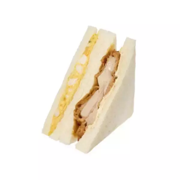 「今週新発売のたまご味まとめ！『ゴロっと食感のたまごロール』、『フライドチキンとたまごのサンド』など♪」の画像