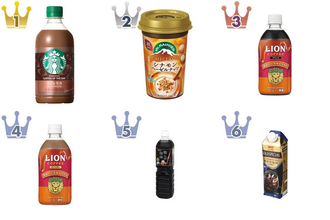 コーヒー飲料のトレンド人気ランキング！