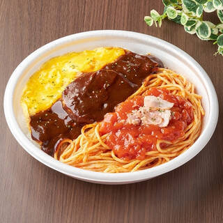 今週新発売のファミマお弁当まとめ！『あったかスープごはん　参鶏湯』、『厚切りハムカツ＆甘辛鶏から揚げ弁当』など♪