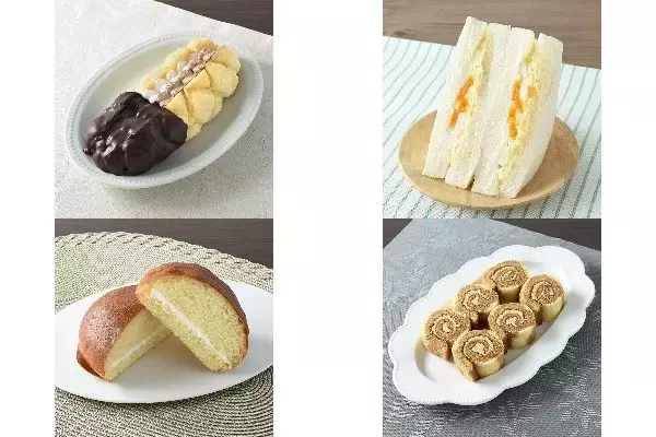 今週新発売のファミマパンまとめ！『ダブルホイップメロンパン』、『大きなサンドイッチ　たまごづくし』など♪