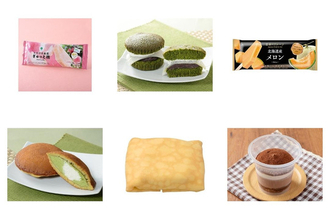 【2026年5月第2週】コンビニスイーツの新商品！とろける桃スイーツや濃い抹茶サンド、北海道産メロンなどまとめ