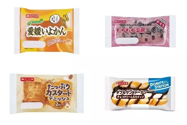 今週新発売の菓子パン