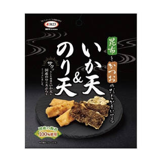 今週新発売の昆布まとめ！『昆布とかつおのだしがきいてるいか天＆のり天』、『唐揚げおむすびセット　梅しそ・昆布』など♪