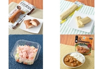 今週新発売のファミマお惣菜まとめ！『たんぱく質１６．４ｇチーズ入りチキンロール　スモーク』、『豆腐スティック　バナナ味』など♪