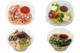 「今週新発売のコンビニパスタまとめ！『冷製パスタ　トマトと生ハムとチーズ』、『おだしで食べる　冷製ベジパスタ』など♪」の画像1