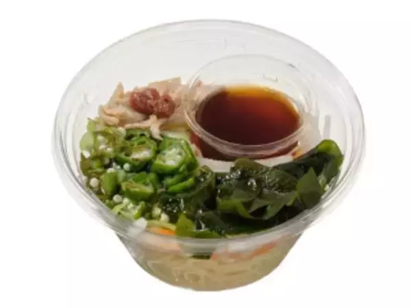 「今週新発売のコンビニパスタまとめ！『冷製パスタ　トマトと生ハムとチーズ』、『おだしで食べる　冷製ベジパスタ』など♪」の画像