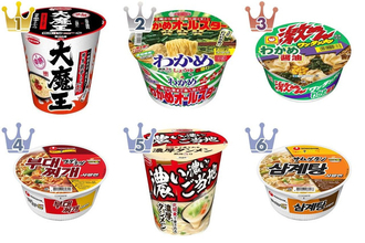 カップラーメンのトレンド人気ランキング！