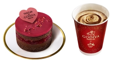 ローソン×GODIVAで「極上ベリーショコラケーキ」＆「上質なショコラカフェ」！