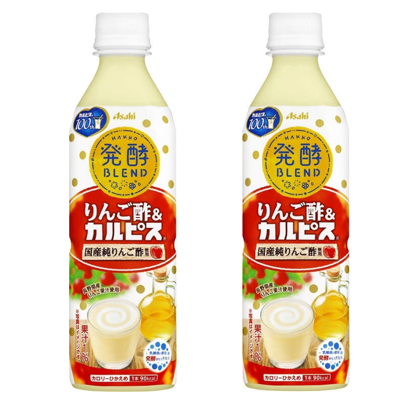 市場 アサヒ カルピスとりんご酢 500ml