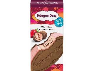 ハーゲンダッツクリスピーサンド「ザ・キャラメル＆苺のトリュフ」2品が同時発売！