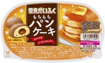 ロッテ「雪見だいふくもちもちパンケーキ」新発売！アイスなのにパンケーキ味の不思議フレーバー♪